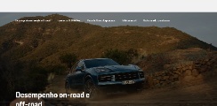 Porsche em condução on-road e off-road
